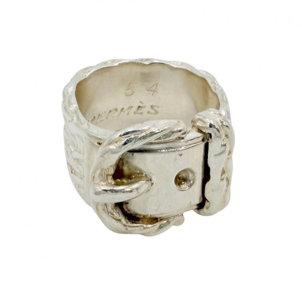 HERMES Vintage Silver Ring